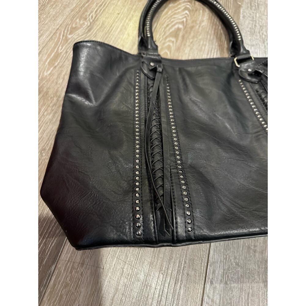 Antik Kraft - Vegan Leather,‎ Black Bag - Picture 6 of 6